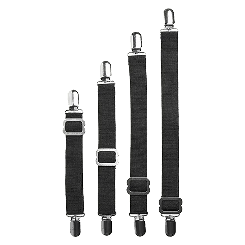 FeelAtHome Elastic Adjustable Bed Sheet Holder