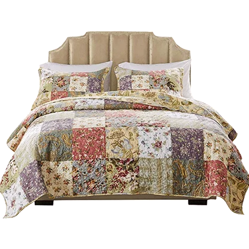 Greenland Home Cotton Patchwork Quilt Set