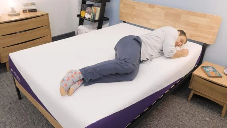 Side sleeping on the Zephyr mattress