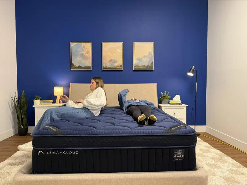 Partner test on the DreamCloud Ultra Hybrid Mattress