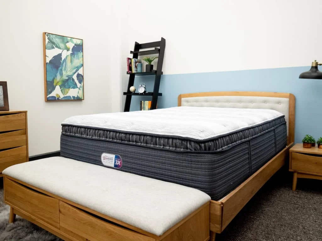 Beautyrest Platinum Westbrook in bedroom