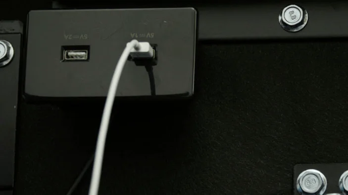 Casper Adjustable Base USB ports