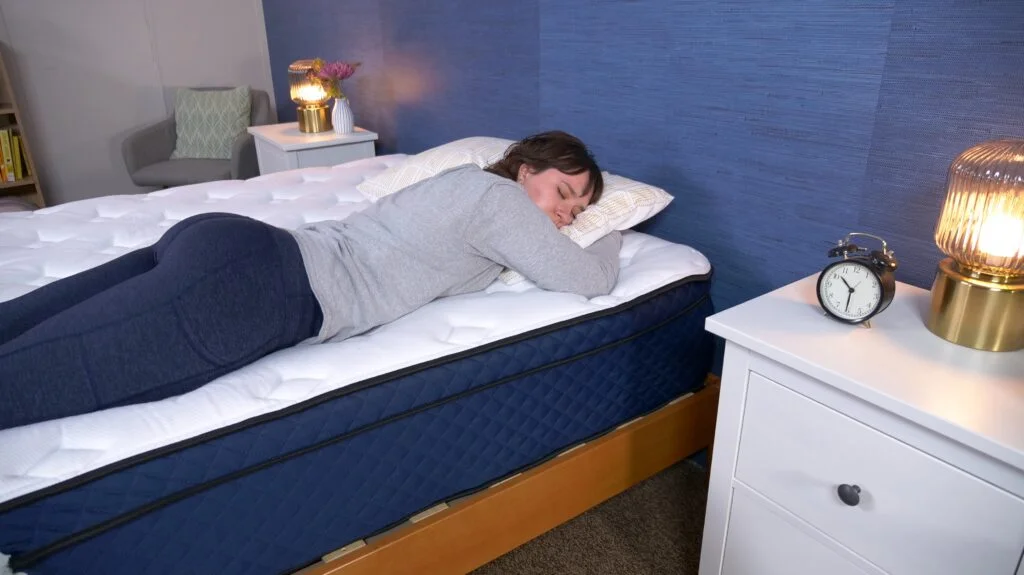 silk and snow hybrid stomach sleeper