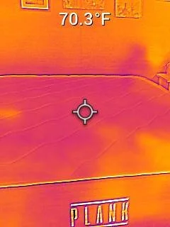 Plank Firm Luxe - Initial Temperature