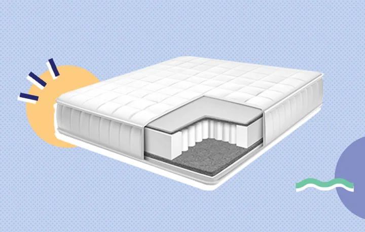 A look inside a mattress