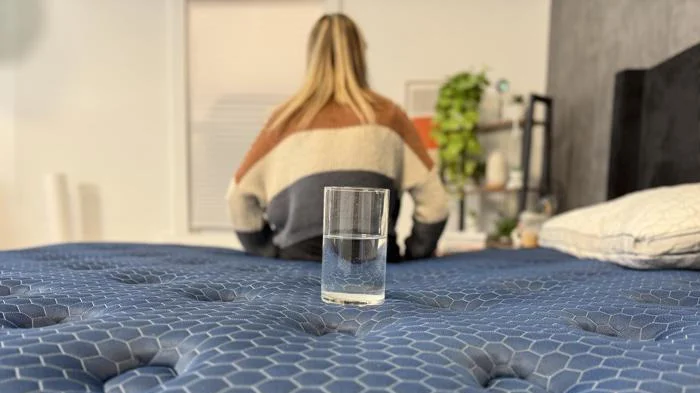 Ripple test on the Brooklyn Bedding Signature Hybrid Mattress