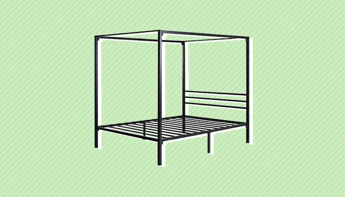 Zinus Patricia Metal Canopy Platform Bed Frame