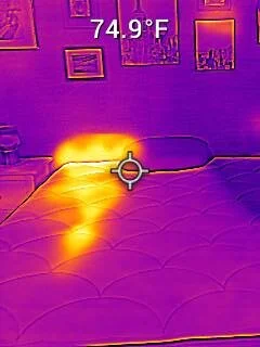dreamcloud premier rest memory foam temp gun 2 rotated