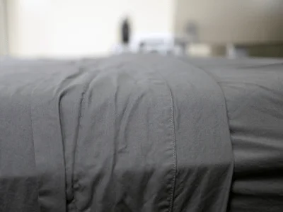 parachute sheets close up