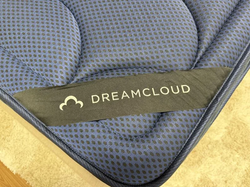 Tag on the Side of the DreamCloud Ultra Hybrid Mattress