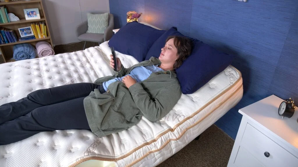 saatva adjustable base sleeping