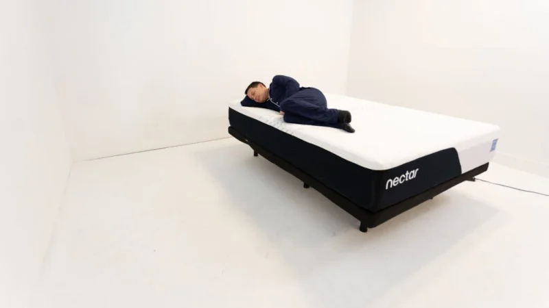side sleeping on the nectar classic memory foam mattress