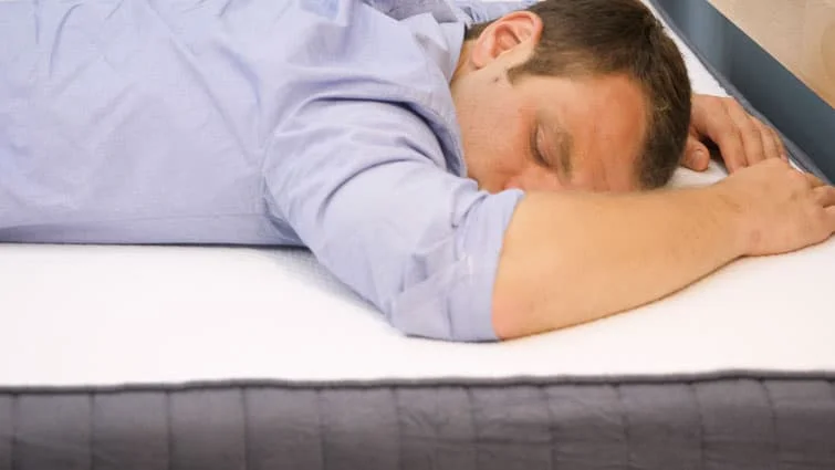 Stomach sleeping on the SweetNight mattress
