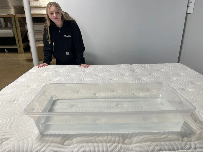 Riley Otis performs a ripple test on the DLX Premier Hybrid