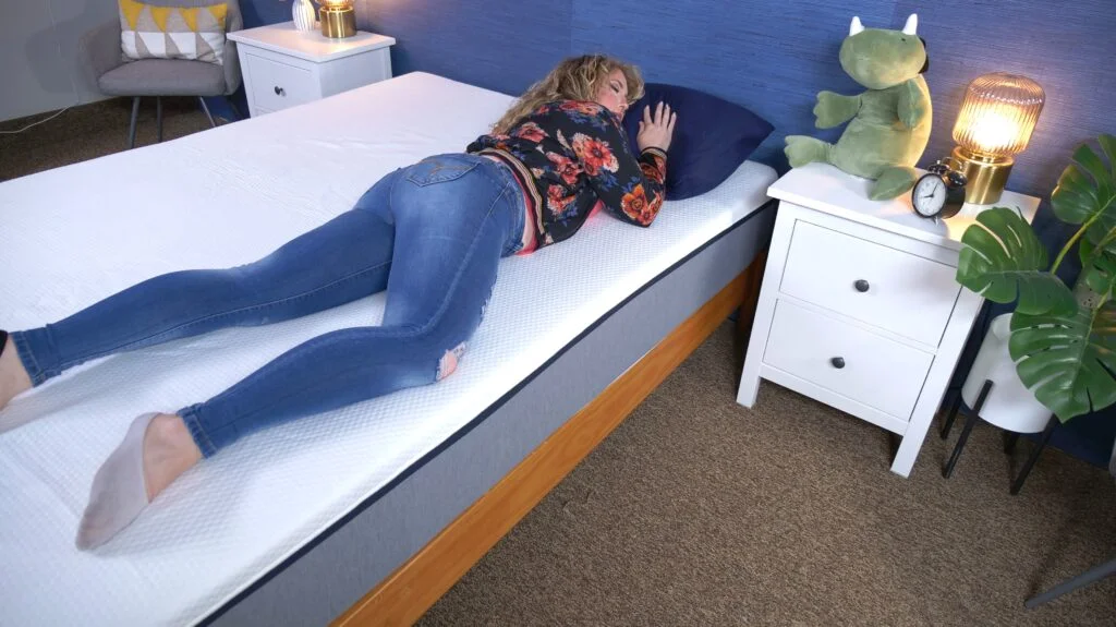 lull stomach sleeping