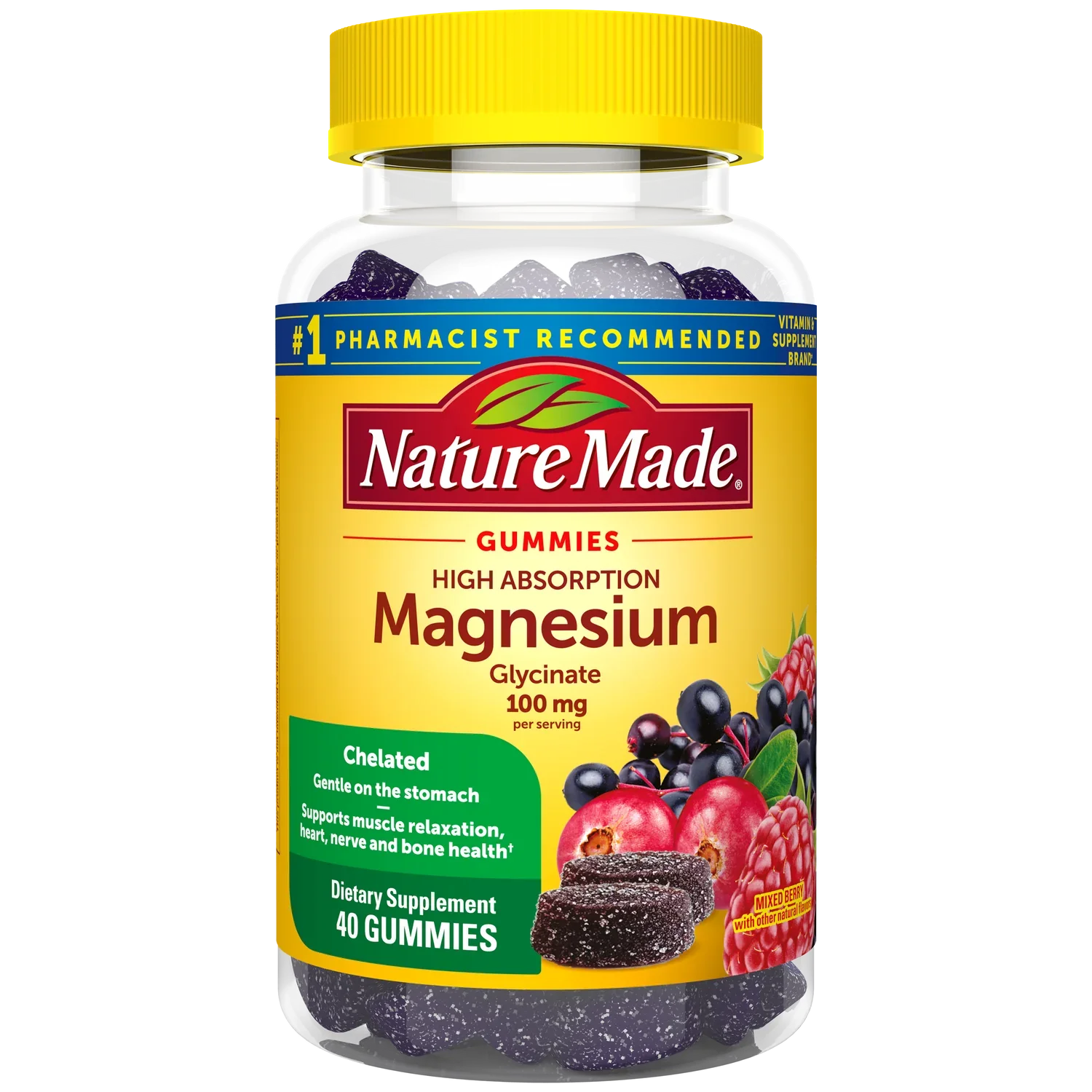 Nature Made High Absorption Magnesium Glycinate Gummies
