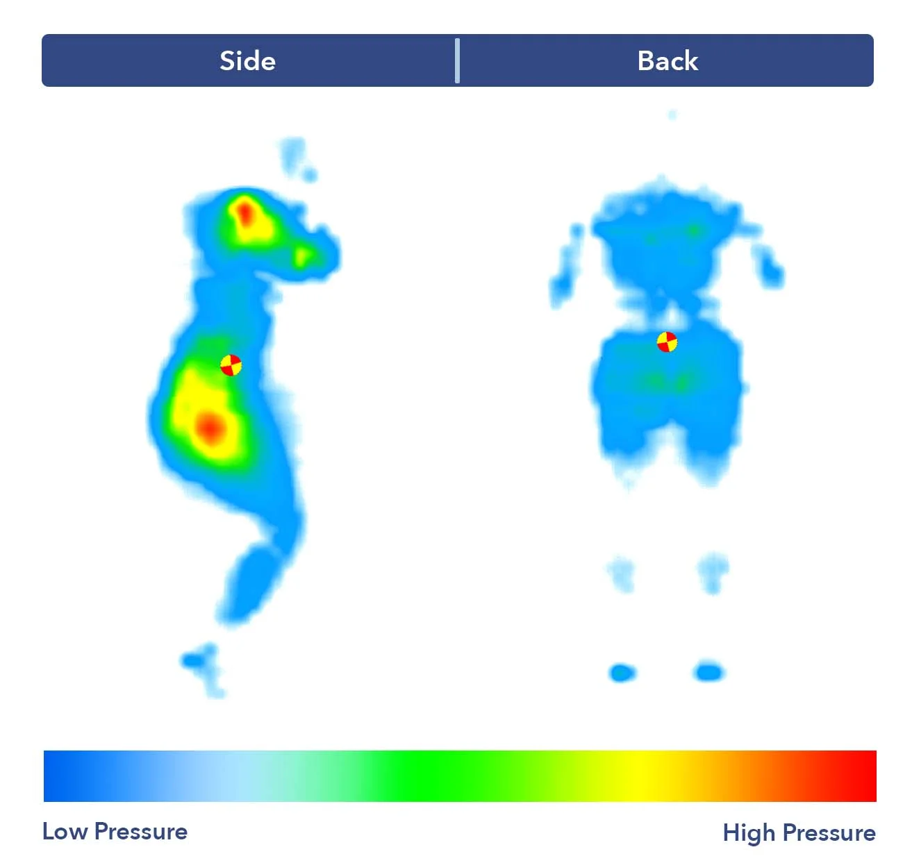 PressureMap Awara Premier Latex Hybrid Mattress