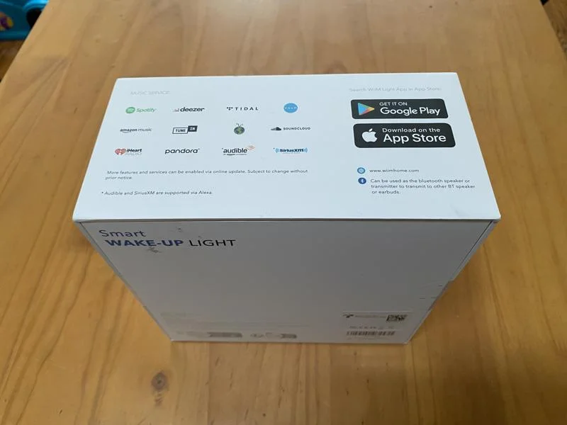 Logos of apps and services that integrate with the WiiM Wake-Up Light