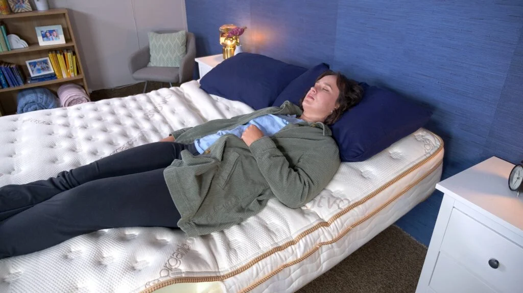 saatva adjustable base sleeping 2