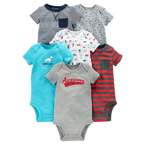 Simple Joys by Carter's Baby Short-Sleeve 6-Piece
