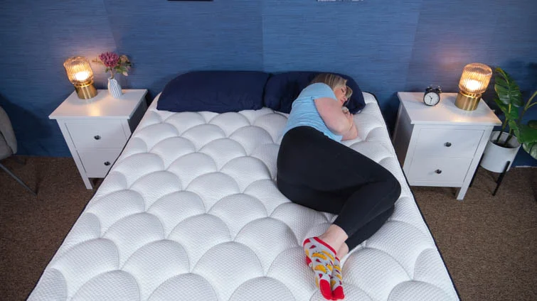 Side sleeping on DreamCloud Premier Rest