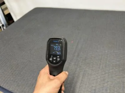 Cooling test after sleeping on the DreamFoam 8-Inch Essentials Mattress