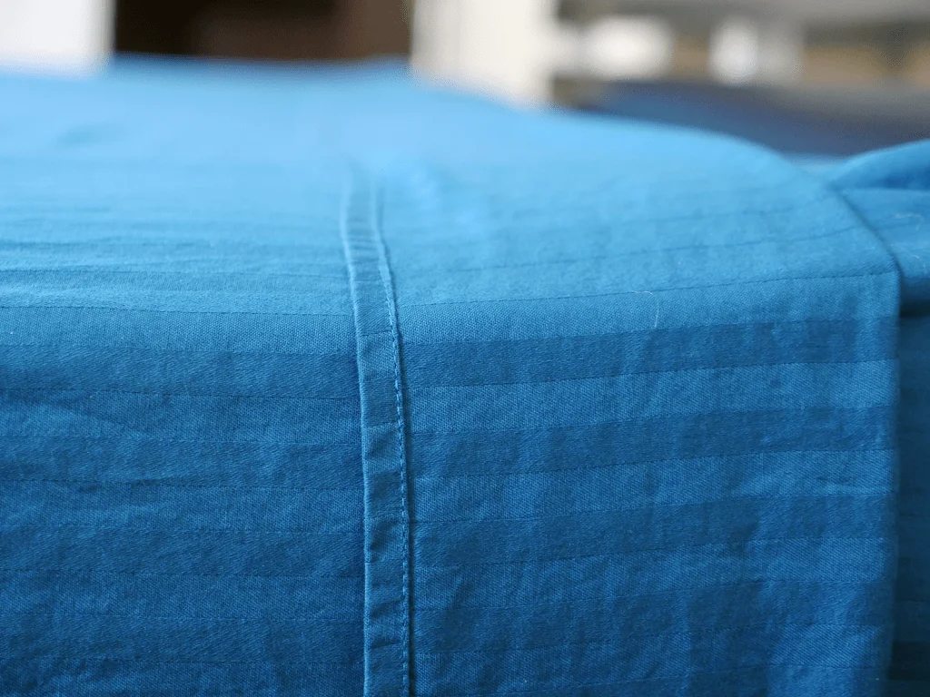Nest Bedding organic cotton sheets - close up shot