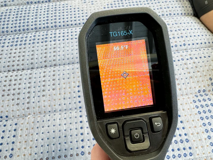 Brooklyn_Bedding_CopperFlex_Thermal_Gun_Before