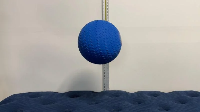 Bounce test on the Brooklyn Bedding Aurora Luxe