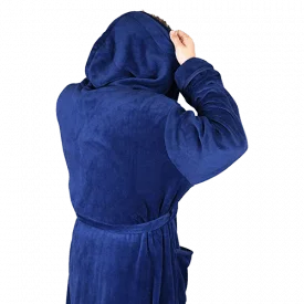 NY Threads Men’s Hooded Robe NY Threads Men’s Hooded Robe