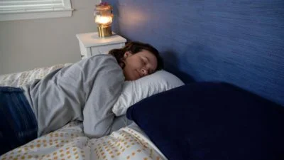 purple harmony stomach sleeper