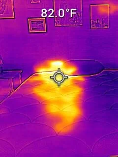 DreamCloud Premier Memory Foam Temperature Reading