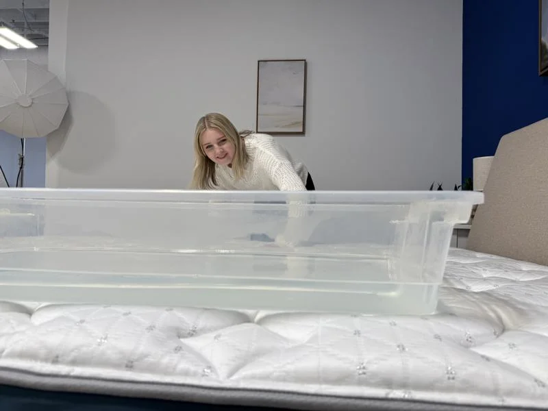 Ripple test on the Helix Twilight Mattress