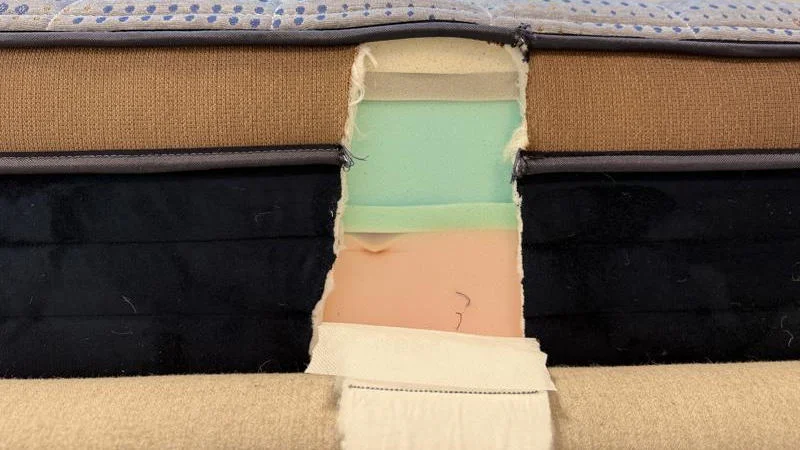 Construction of the Brooklyn Bedding CopperFlex Mattress
