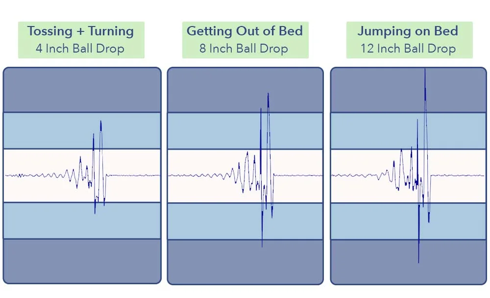 The Titan Plus Elite's seismometer test results.