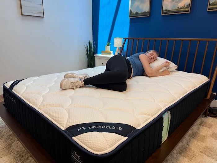 DreamCloud Memory Foam Side Sleeping