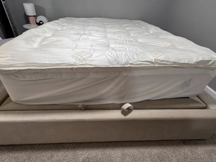 PlushBeds Natural Wool Mattress Topper