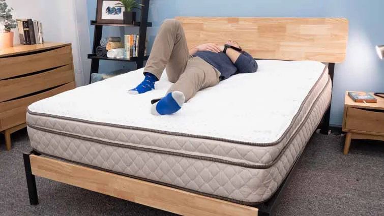 back sleeping on dreamfoam elements latex