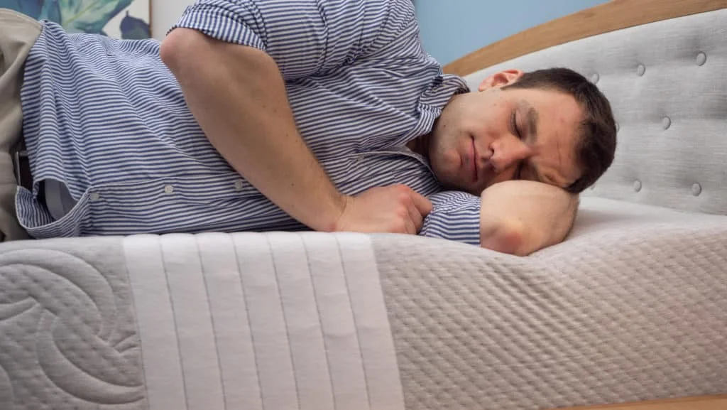 Sleeping on the Level Sleep mattress