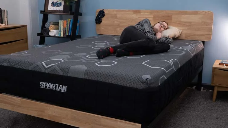 Side sleeping on the Spartan