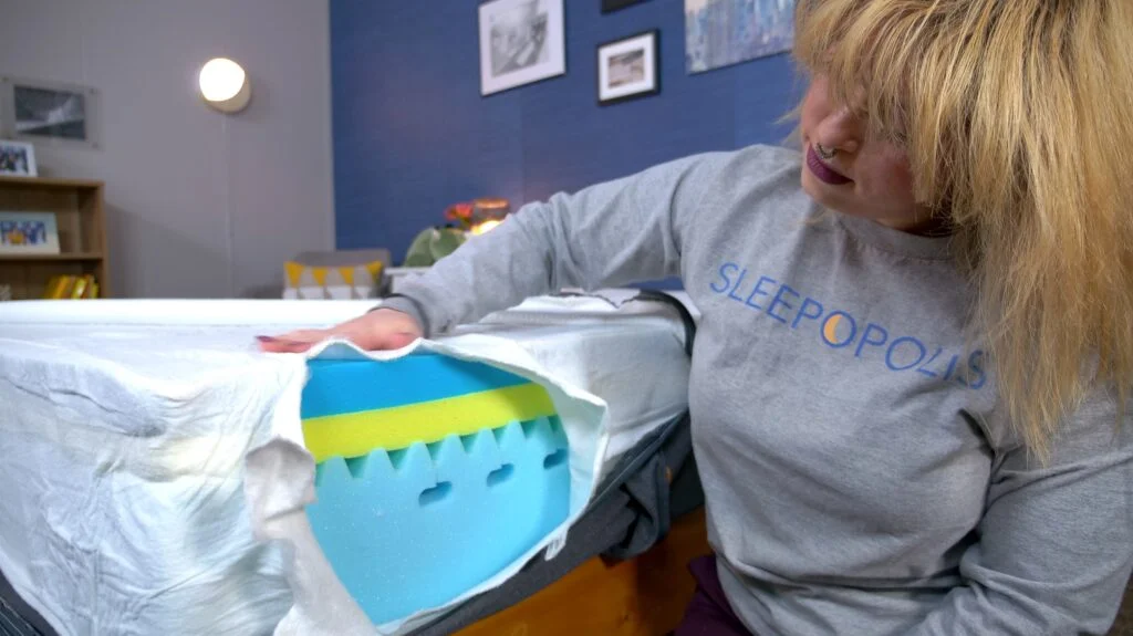 Nichole feeling the construction on the Emma Original