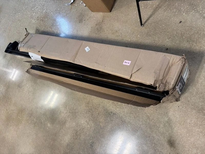 A Brooklyn Bedding The Frame, still in the packaging.