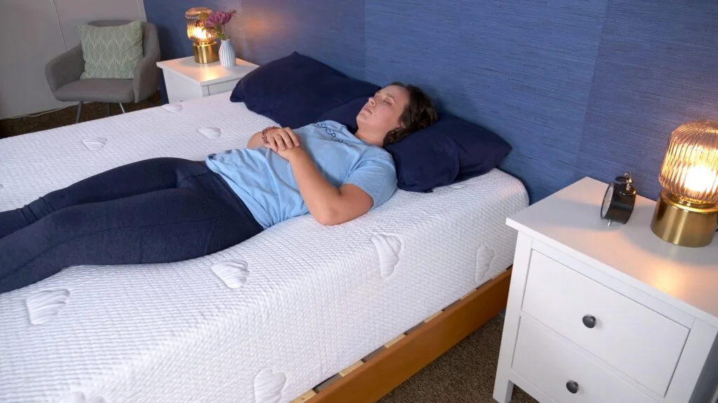 puffy lux back sleeper