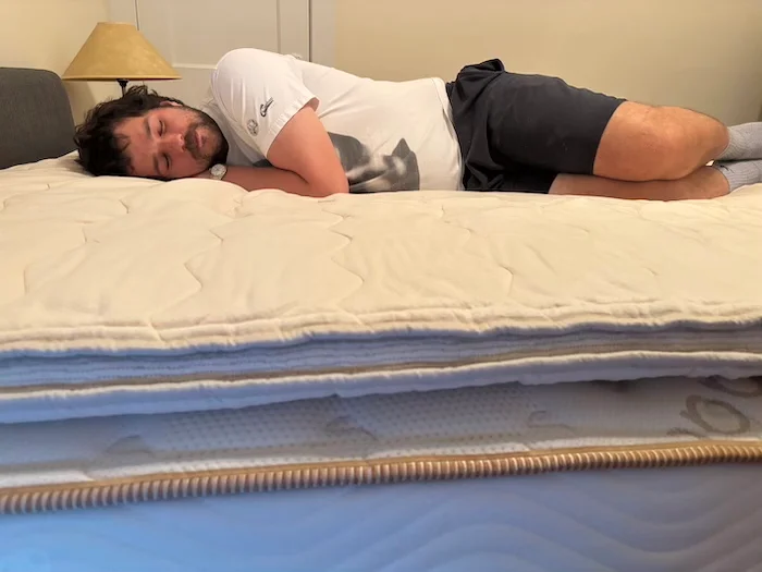 Saatva Organic Quilted Topper