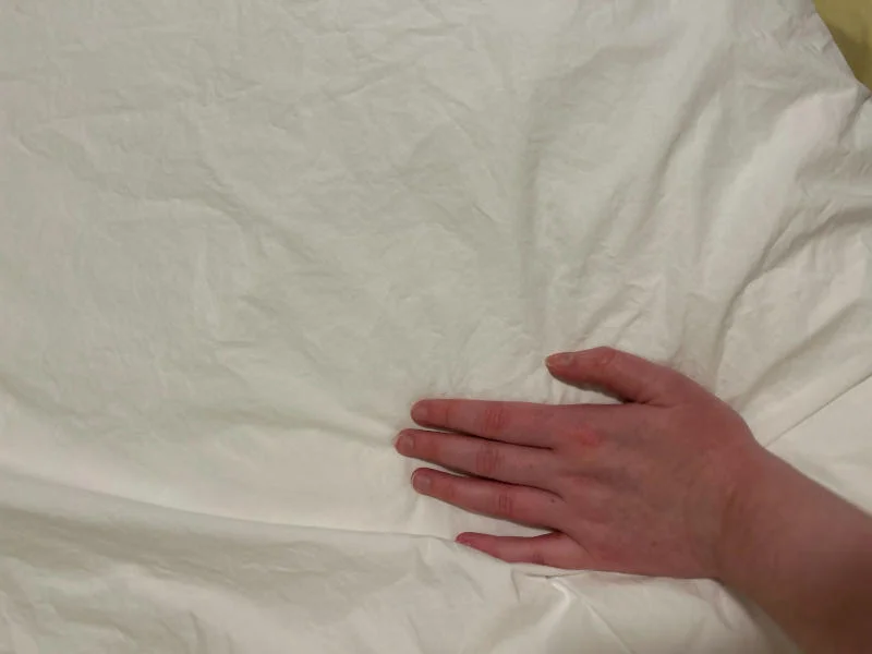 Feeling a set of Coop Sleep Goods Cotton Percale Sheets