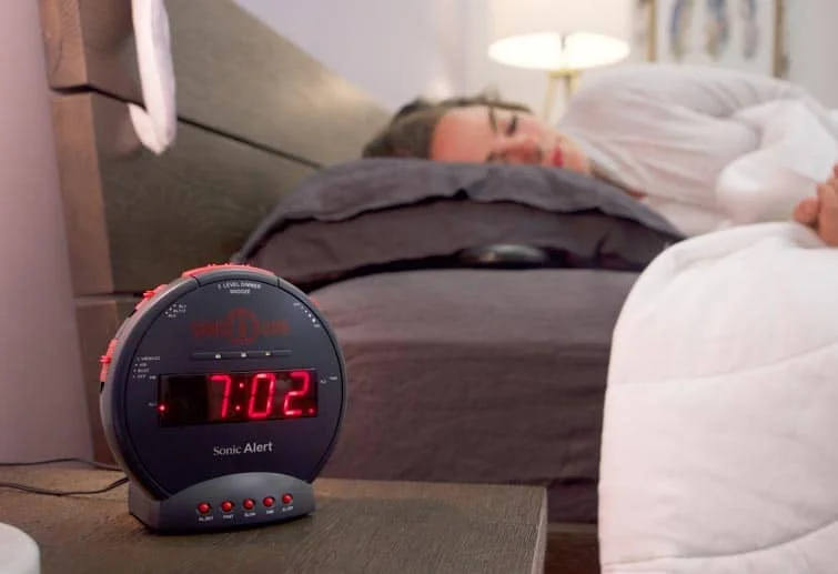 deep sleepers sonic bomb alarm clock