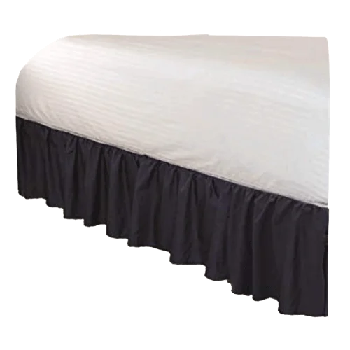 Shop Bedding Ruffled Bed Skirt with Split Corners