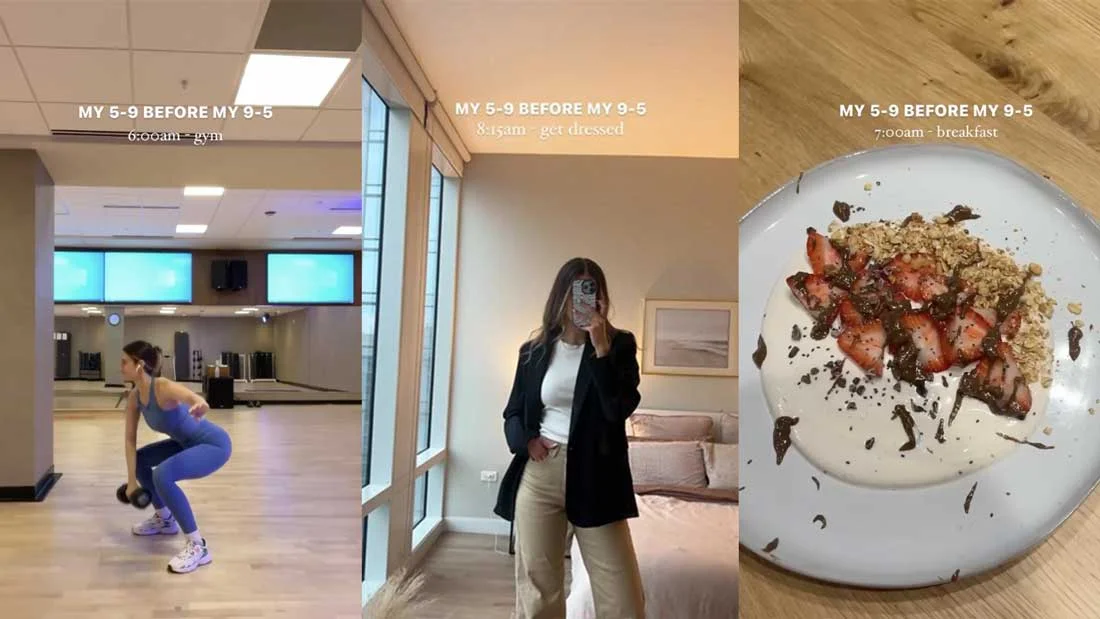 TikToker Shares 5 to 9 Routine Before 9 to 5 — Is This For Everyone?