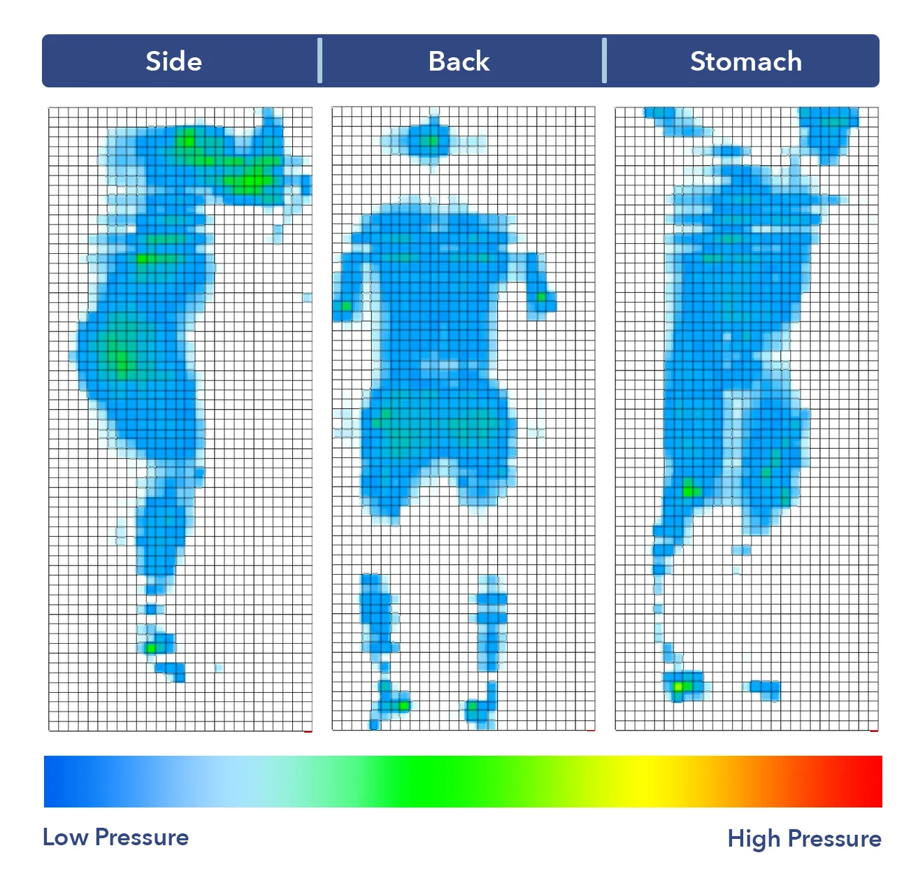 Brentwood Hybrid Latex Pressure Map