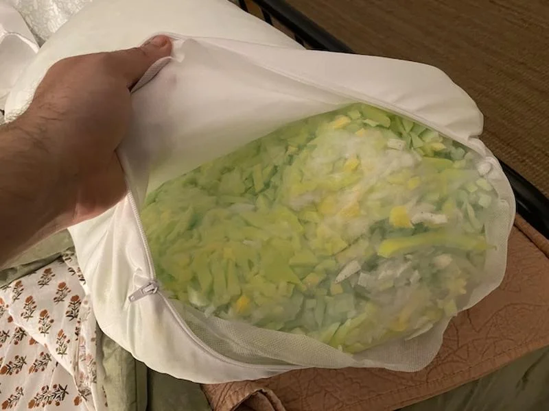 Inner fill of a Nectar Resident Pillow